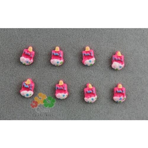 250pcs Assorted hand paint miniature nail art Sweets Candies lolly pop ice cream Mini Flat Back Resins Cabochons lolli pop