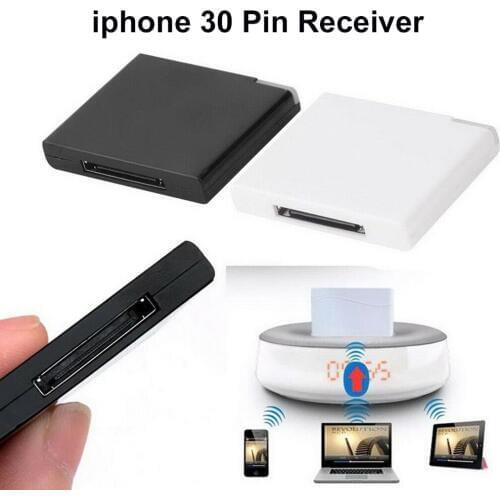 30 Pin Bluetooth Audio Receiver A2DP Stereo Low Latency For iPhone Dock Speaker Wireless Adapter For Bose Sounddock II 2 IX 10