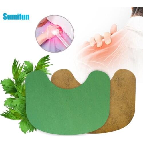 6Pcs Wormwood Pain Relief Patch Rheumatoid Arthritis Cervical Knee Shoulder Joint Ache Treatment Herbal Medical Plaster