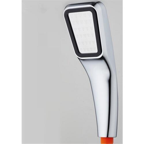 Free shipping DONA SANITARY WARE ABS bathroom hand shower with fashion auto thermostat control hand shower