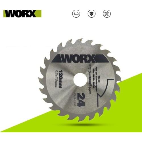 WORX Saw Blade WA5042 Woodworking Electric Circular Saw blade 150x25.4mm 120x20mm