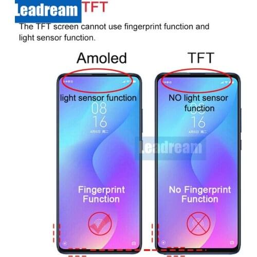 5Pcs Amoled LCD For Xiaomi Mi 9T MI9T Pro Lcd Display Touch Screen Digitizer Assembly For Redmi K20 Pro RedmiK20 Screen