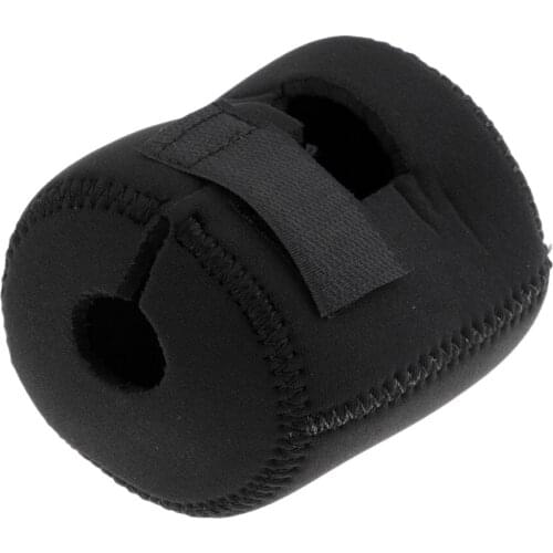 Elastic SBR Fishing Reel Bag Drum Reel Cover Protective Case for Left/Right Hand