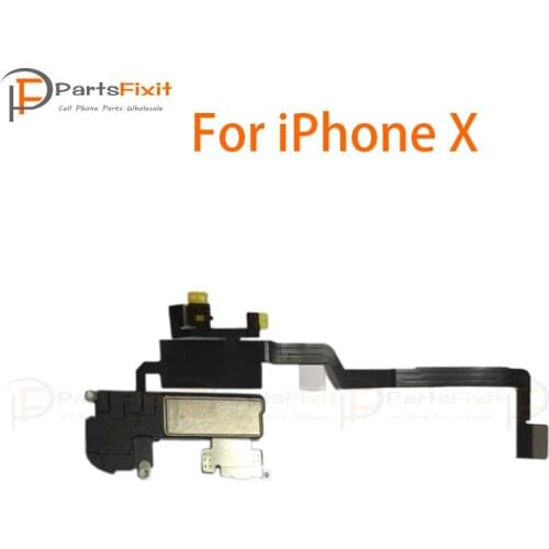Light Proximity Sensor Flex Earpiece Ear Speaker Assembly for iPhone X Earpiece Ear Speaker with Light Proximity Sensor Flex