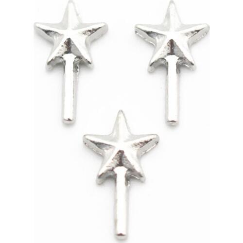 Hot selling 10pcs/lot Magic stick floating charms living glass memory lockets charms diy jewelry