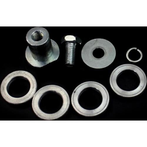 M10 M14 Angle Grinder To Grooving Machine Adapter 100/125 Type Lock Nuts Flange Kit For Variable Slotting Machine Conversion