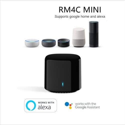 Black bean RM4C mini infrared remote control foreign trade version Google Home