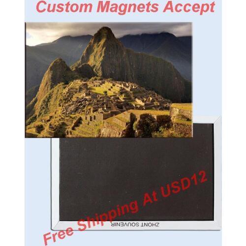 SOUVEMAG Home Decor Stickers,Inca Heritage,Historic sanctuary of Machu Picchu Magnet 5730 Wholesale/Customized Accept
