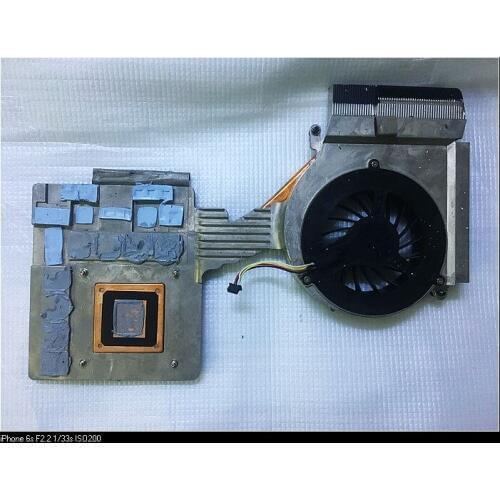 For HP 8740W laptop GPU Graphics Video Card cooling heatsink Fan 596046-001 6043B0071801