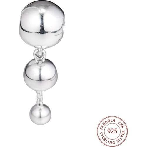 Genuine 925 Sterling Silver Charms String of Beads for Jewelry Making Fits Original Bracelet Argent S925 DIY Jewellery Kralen