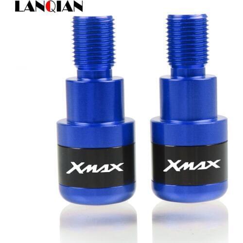 Motorcycle Handlebar Cap Handle Bar Grips Ends FOR YAMAHA XMAX X-MAX X MAX XMAX 125 XMAX 200 XMAX 250 XMAX 400 XMAX 300