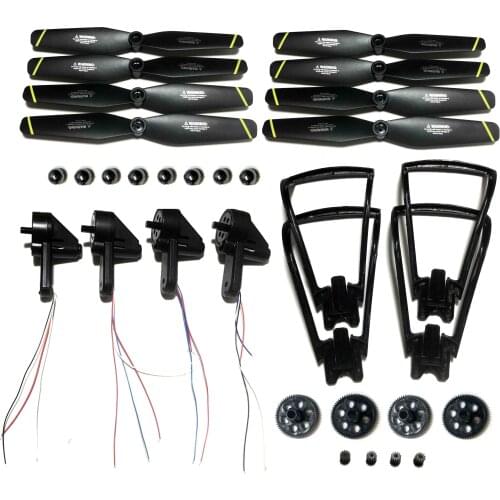 SG700 SG700S DM107 S169 Rc Drone wifi fpv Quadcopter Spare Parts Arm engines Motors Blades Gear Propeller Protection Guard kit