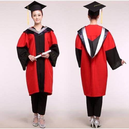 Special Clothes Bachelor of Clothes Trencher Cap School Wear Academic Dress College Graduation Clothing & Apparel