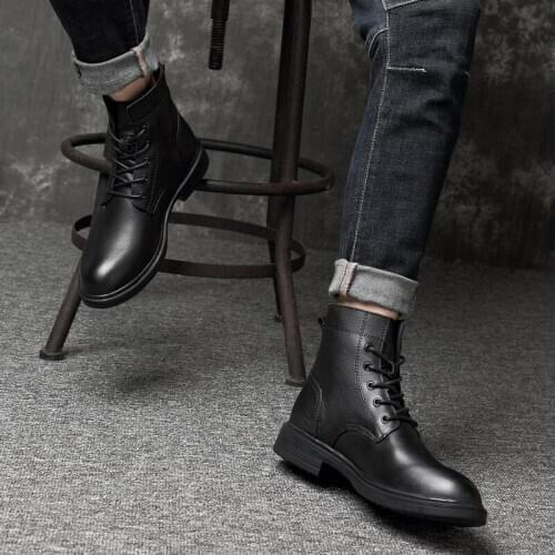 Sport mens leisure Sneaker shoe 2020 new man sports men hot sneakers fashion Mens boots shoes breathable mens black casual sale