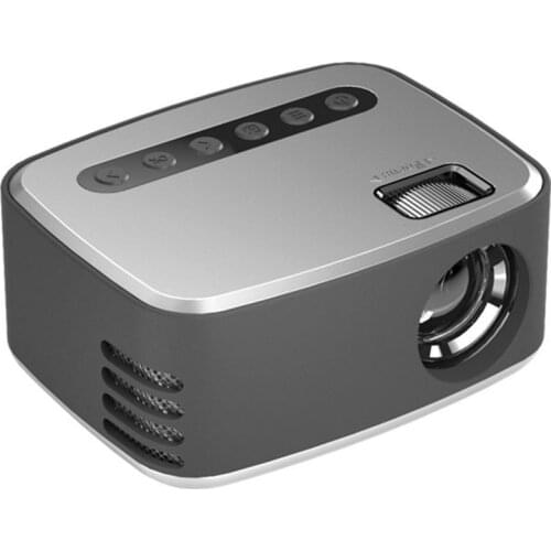 LED Mini Projector 320x240 Pixels Supports 1080P HDMI-compatible USB Audio Portable Home Media Video Player Home Theater