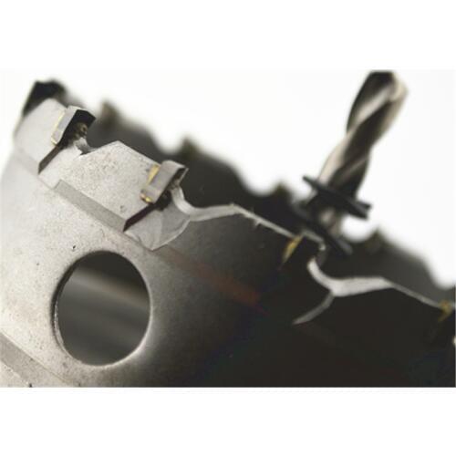 Lengthened TCT Cutter TCT Drill Bit Carbide Tungsten Tip Hole Saw Set for Stainless Steel Metal Alloy Drilling