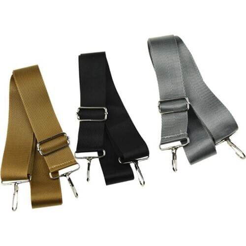 Universal Nylon Shoulder Strap 59' Adjustable Replacement Grey Bag Belt