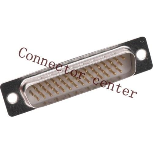 High Quality D-SUB DB Connector 44PIN 3-ROWS male Full Gold Planted 2U DSUB