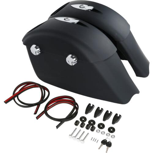 Motorcycle Hard Saddlebag Audio Lid Electronic Latch For Indian Chieftain 2014-2017 Dark Horse Roadmaster Springfield