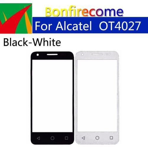 10Pcs\lot Front Outer Glass For Alcatel One Touch Pixi 3 OT 4027 4027D 4027X 5017 VF795 OT4027 Touch Screen Front Outer Lens