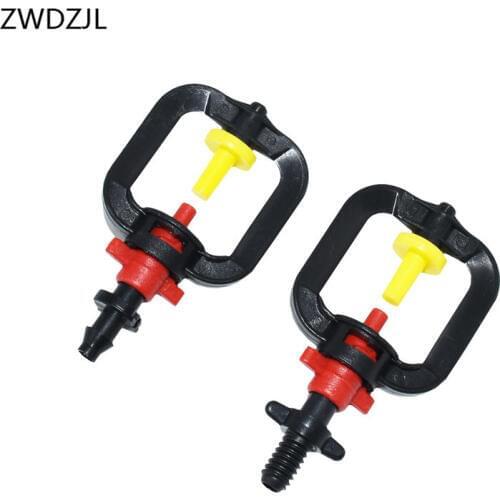 Drip irrigation greenhouse Refraction Sprinkler Nozzle watering & irrigation garden Atomization Sprinkler Threaded 100PCS