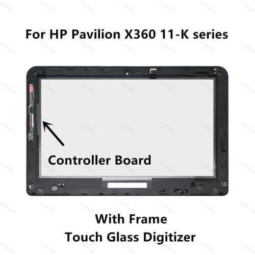 11.6'' for HP 11-k020cy 11-k021cy 11-k021cy 11-k023cy 11-k026ca 11-k061nr LCD Display Touch Screen Digitizer Assembly + Frame