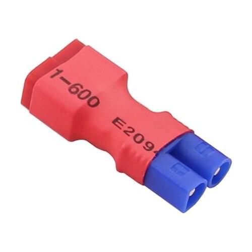 5/20pcs No Wires Connector: EC2 Male to Female T-Plug Deans Style Adapter