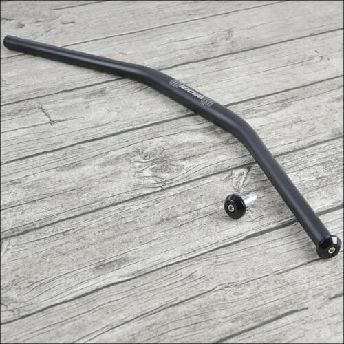 680mm Aluminum alloy Retro motorcycle modified aluminum alloy 28mm variable diameter coffee direction handlebar flat Handlebar