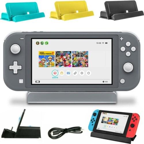 Dedicated Charging Dock Station Stand DC 5V TYPE-C Interface Portable Charger For Nintendo Switch Lite With 80cm Charging Cable