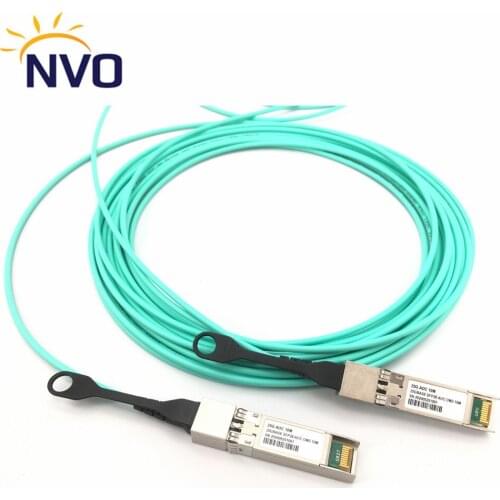 25G SFP28 Active Optical Cable 10GBASE SFP+ to SFP+ AOC OM3 Multimode 10 Meters 25G SFP28-25G-10M For FTTH Data center