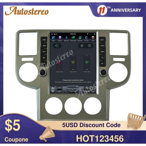 Tesla Style For NISSAN X-trail T30 2002-2008 Android 9.0 Car GPS Navigation Stereo Head Unit Multimedia Player Auto Radio Stereo