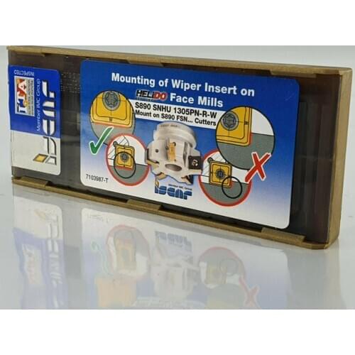 10PCS CARBIDE INSERT S890 SNHU 1305PN-R-W IC810