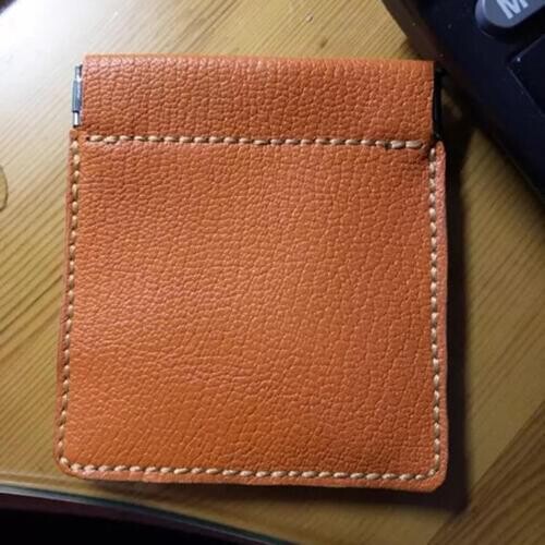 Leather craft template cutter metal spring frame coin case r die cutting knife mould leather hole punches tool deri el aletleri