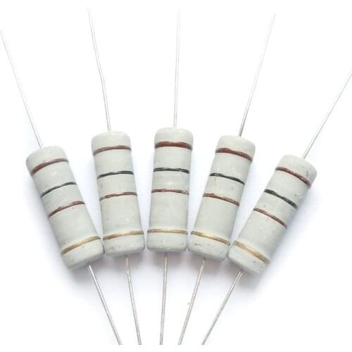 5w 62 68 75 82 91 100 120 150 180 200 220 240 270 300 330 360 390 430 Ohm Original New Resistor Metal Oxide Film Resistance 5