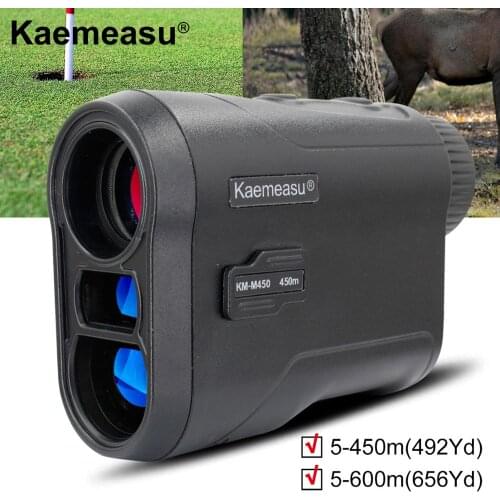 Kaemeasu Portable Telescope Laser Rangefinder Mini Golf Hunting Sport Electronic Laser Distance Meter