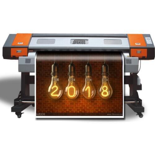 Large format digital outdoor 1.8m printer eco solvent poster with wholesale printing machine