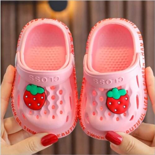Hot Selling Baby Sandals for Boys Girls Cartoon Kids Shoes Summer Toddler Flip Flops Children Home Slippers Beach Slippers