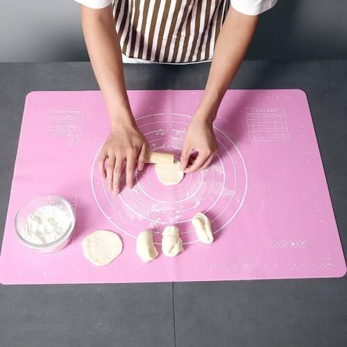Silicone Baking Mats Sheet Pizza Dough Non-Stick Maker Holder Pastry Cooking Tools Kitchen Gadgets Utensils Kitchen Accessories