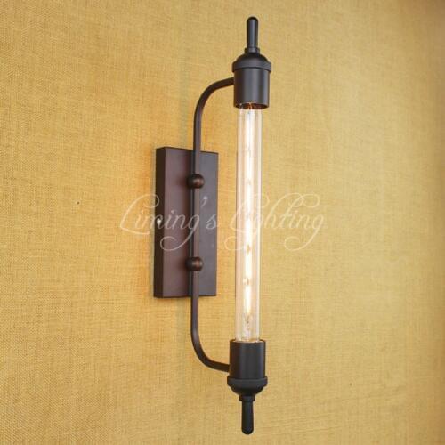 T30 E27 Steampunk Vintage Steam Pipe Retro Metal Wall Lamp Bathroom Vanity Lights Light Night Mirror Lighting Fixture Sconce Bar