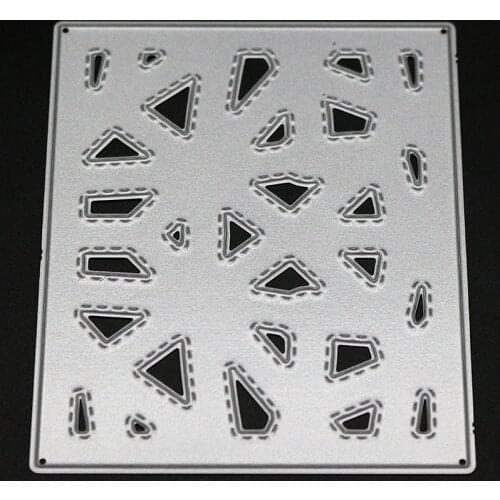 YINISE Metal Cutting Dies For Scrapbooking Stencils BACKGROUND DIY Album Cards Decoration Embossing Folder Craft Die Cuts Tools