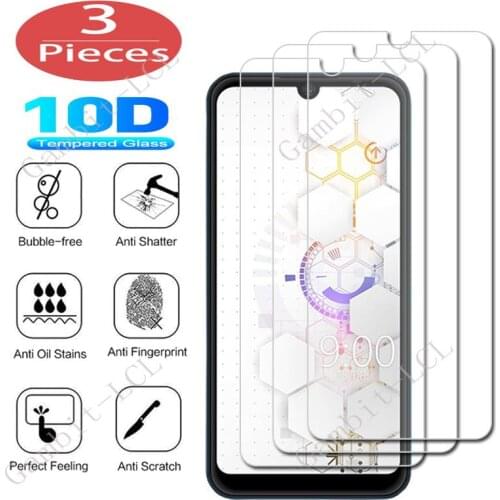 3Pcs Protection Glass For BQ 6022G Aura 6040L Magic 6200L Aurora 6016L Mercury 6015L Universe Tempered Screen Cover Film