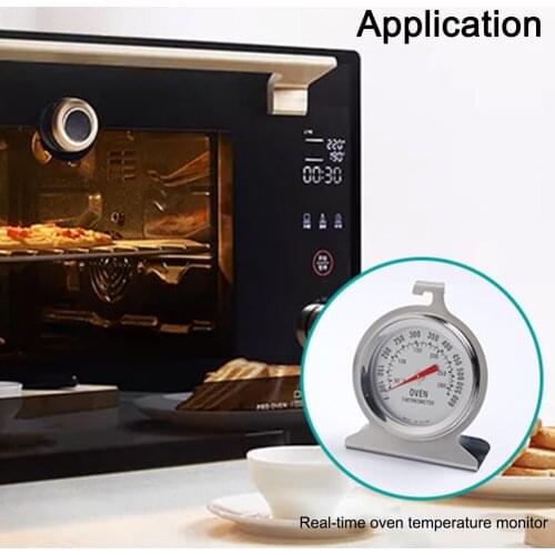 1 pcs High-grade Oven Stainless Steel Special Oven Thermometer Measuring Thermometer Kitchen Cooker Baking Supplies