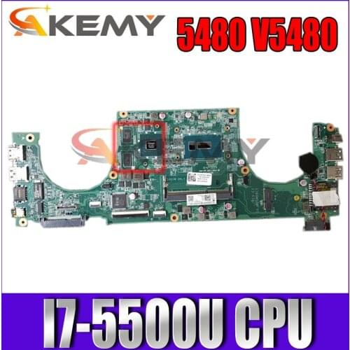 100% new for dell vostro 5480 motherboard v5480 mainboard with SR23W I7-5500U 0PXV9J CN-0PXV9J DAJW8GMB8C1 working good