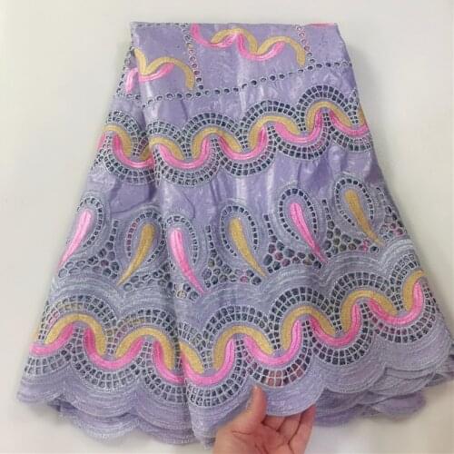 2020 New arrival african Bazin riche fabric with beads embroidery lace / bazin riche dress material Nigerian 4L08171