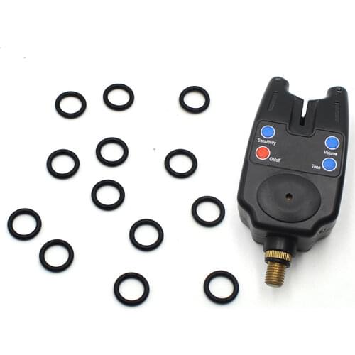50 pcs Carp Fishing Accessories Rubber Washers For Fishing Rod Alarm Adapter Fishing Tackle Carp Rigs Bait Alarm Carp Equipment