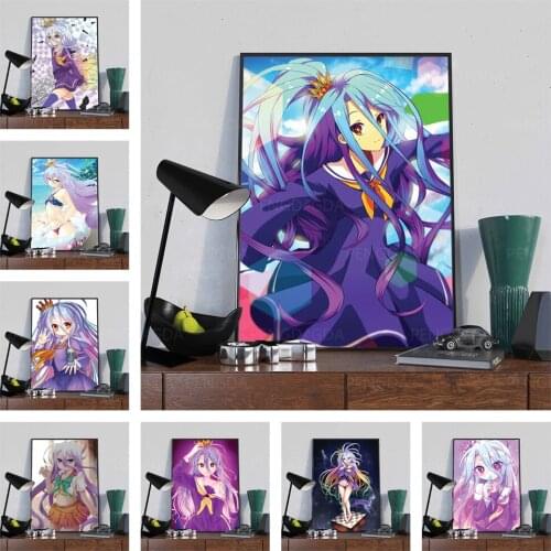 5d Diy Diamond Japanese Anime Painting Wall Art Handmade Cartoon Cross Stitch Picture Mosaic Full Round Drill Embroidery Gifts