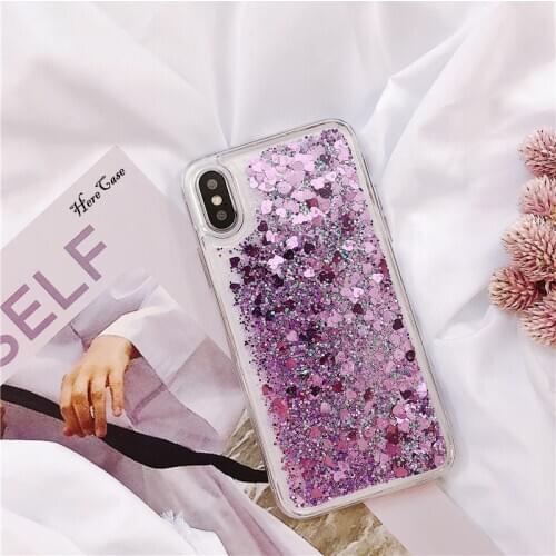 For Samsung Galaxy J4 J6 Plus J2 J7 J8 2018 J3 J5 2017 Quicksand Glitter Cover M30 A7 A9 A8 2018 A10 A50 A70 A20S A51 A71 Case