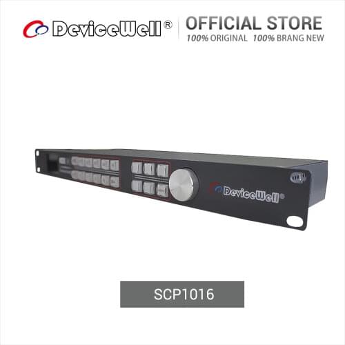 Devicewell SCP1016 16-CH HD 3D SD Signal Transmission Automatic Equalization Clock Recovery Seamless16x16 Matrix Switcher