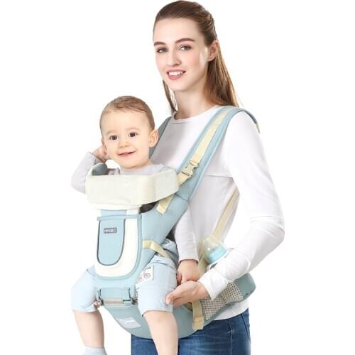 Breathable Newborn Ergonomic Baby Carrier Sling Wrap Toddler Waist Stool Baby Carrier Backpack Mochila Baby Baby Bag BW50BY