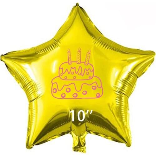 Foil Balloons Birthday Party Custom with Name Mylar Helium Balloon